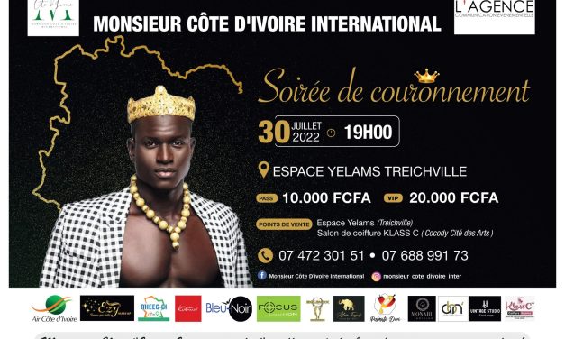 Monsieur Côte d’Ivoire International (30 Juillet 2022)