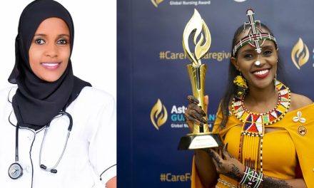 Une ex reine de beauté Kényane remporte le prix de la meilleure infirmière au monde…