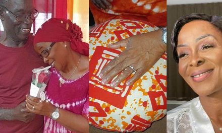 La mère d’une chantre ivoirienne se marie à 63 ans et inspire la toile…