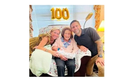 À 99 ans, elle reçoit son 100e arrière petit-enfant…