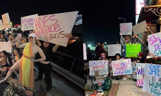 USA – Des stripteaseuses en grève pour revendiquer leurs droits…
