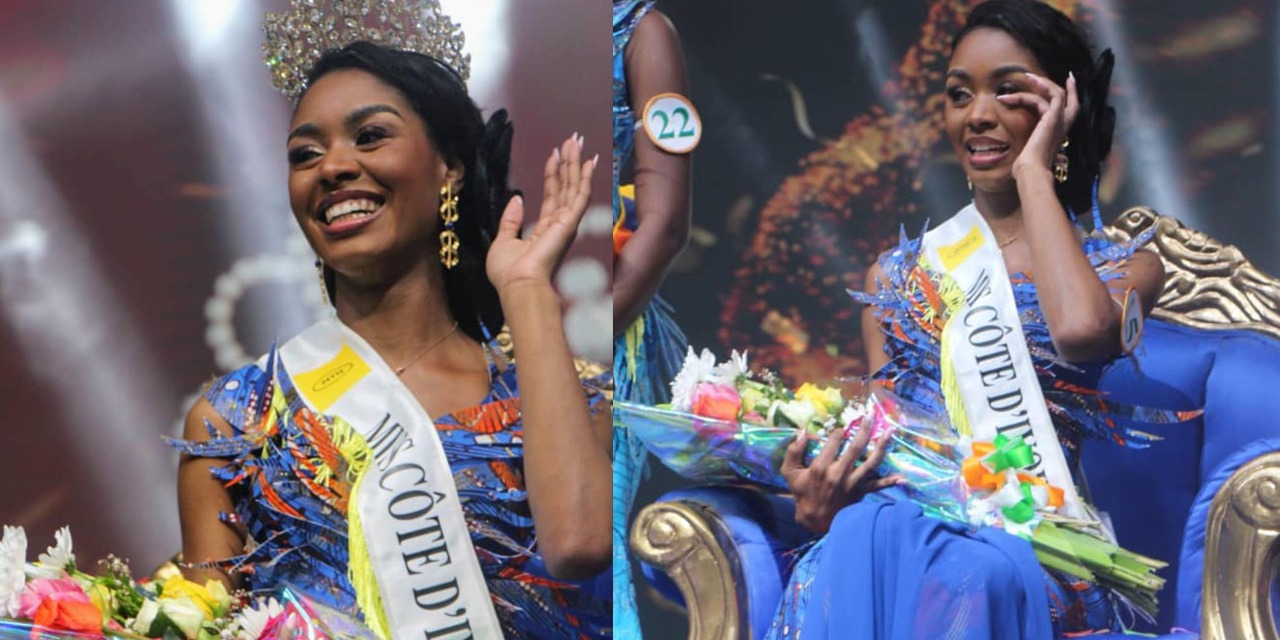 Élue Miss CI 2023 , Djihony Mylène fait couler les larmes en relatant la cause du décès de sa mère
