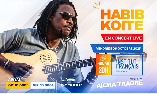Habib Koite en concert live (6 oct 2023)