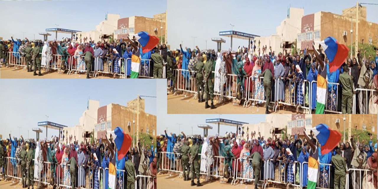 Niamey: les femmes se sont mobilisés pour exiger le départ de l’armée françaises